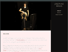 Tablet Screenshot of josephinewiggs.com